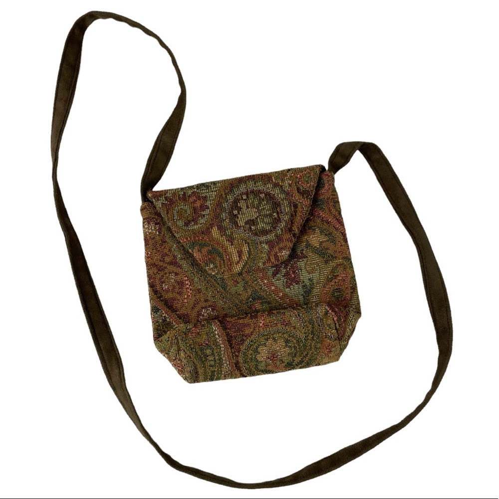 Vintage Cottagecore Grandmas Couch Floral Paisley Ear… - Gem